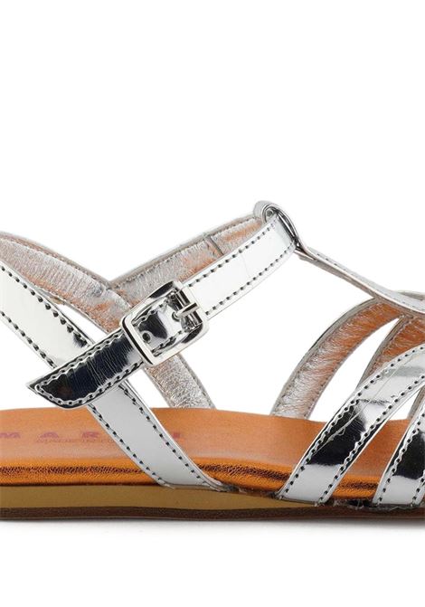 Sandali argento MARNI KIDS | 823131